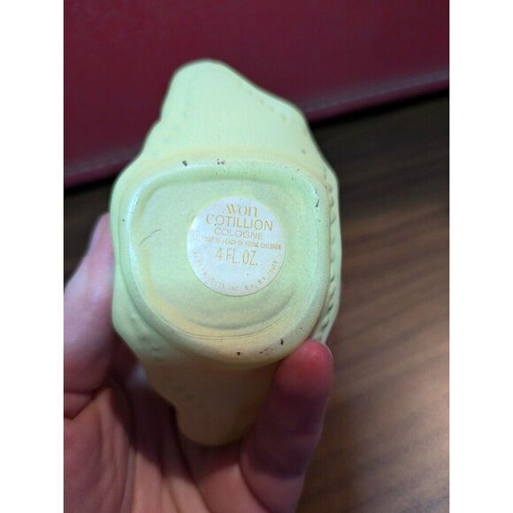 Vintage Avon Flower Maiden Girl Cologne Bottles - Topaze & Cotillion - Part Full - Picture 7 of 7